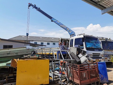 บริการรื้อถอน รับซื้อของเก่าจากโกดัง